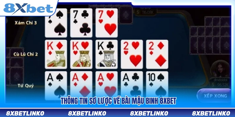 Giới thiệu chung về bài Mậu Binh 8xbet