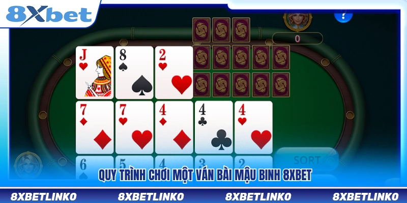 Quy trình tham gia một ván mậu binh tại 8xbet