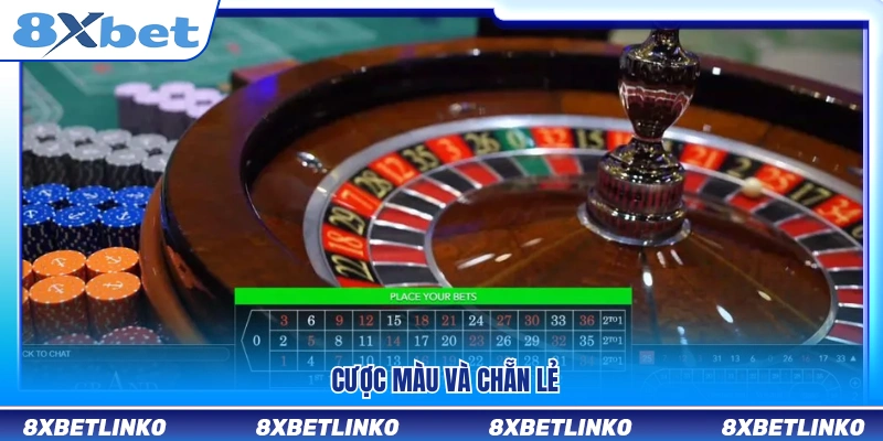 Hình thức cược màu sắc và chẵn – lẻ